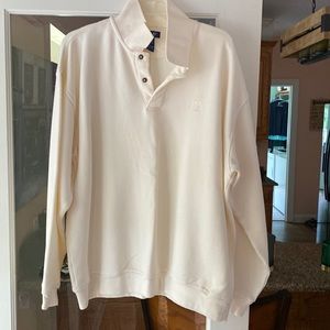 Mens IZOD long sleeve polo shirt. Size xl